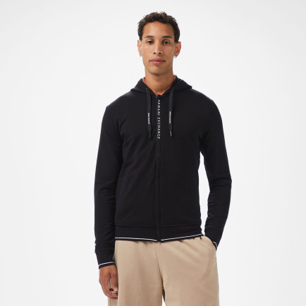 Armani Exchange Erkek Siyah Fermuarlı Sweatshirt Armani Exchange Erkek Siyah Fermuarlı Sweatshirt