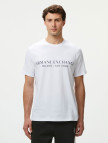 Armani Exchange Erkek Siyah Bisiklet Yaka T-Shirt