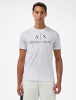 Armani Exchange Erkek Lacivert Bisiklet Yaka T-Shirt
