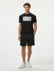 Armani Exchange Erkek Siyah Bisiklet Yaka T-Shirt
