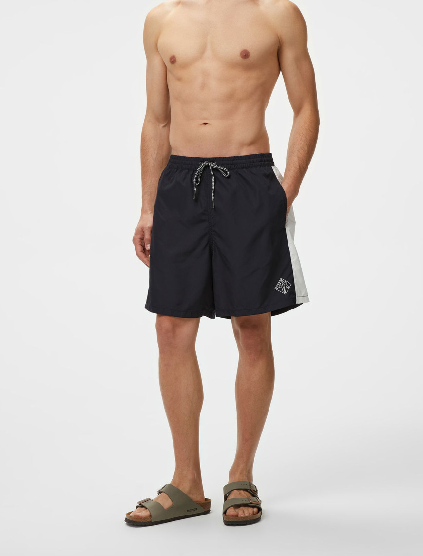 Armani Exchange Erkek Lacivert Mayo Şort