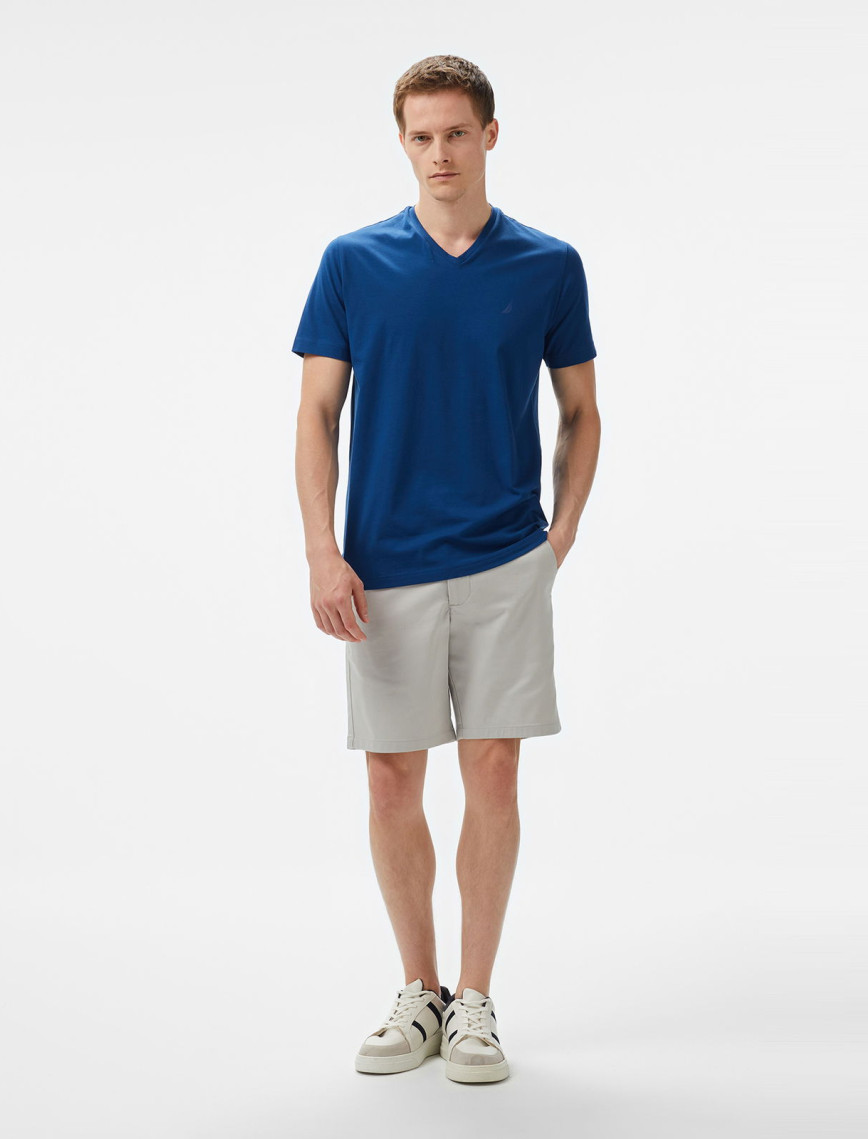 Nautica Erkek Mavi Regular Fit T-Shirt Nautica Erkek Mavi Regular Fit T-Shirt