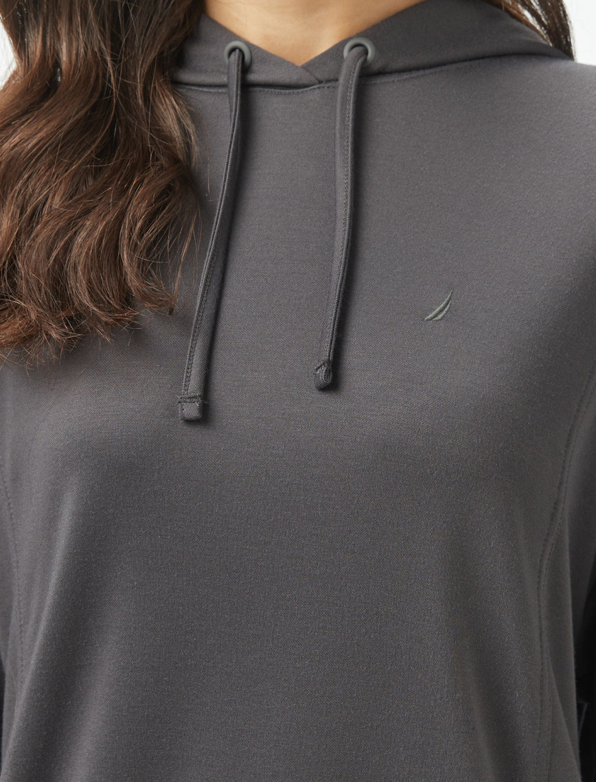Nautica Kadın Gri Regular Fit Kapüşonlu Sweatshirt Nautica Kadın Gri Regular Fit Kapüşonlu Sweatshirt