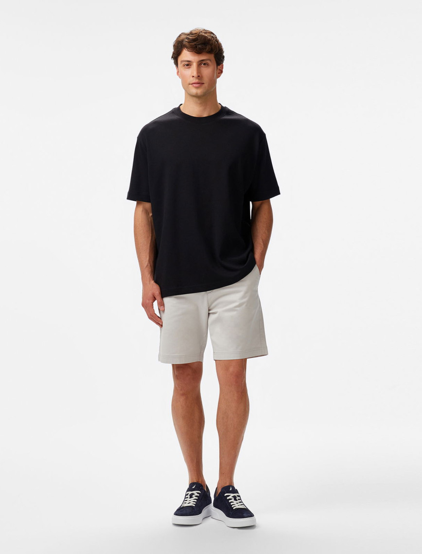Nautica Erkek Siyah Oversize Fit T-Shirt Nautica Erkek Siyah Oversize Fit T-Shirt