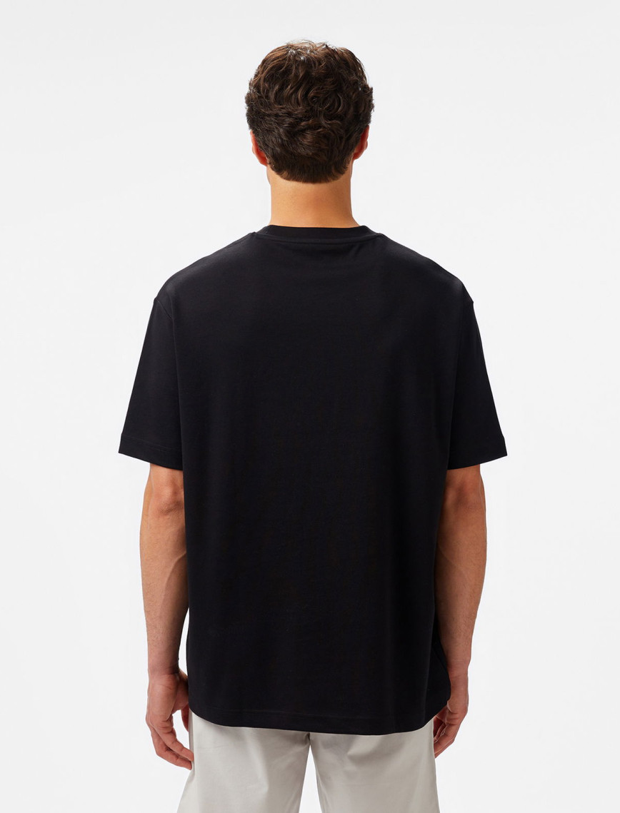 Nautica Erkek Siyah Oversize Fit T-Shirt Nautica Erkek Siyah Oversize Fit T-Shirt