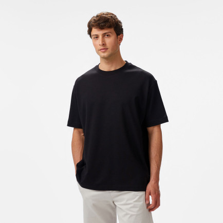 Nautica Erkek Siyah Oversize Fit T-Shirt Nautica Erkek Siyah Oversize Fit T-Shirt