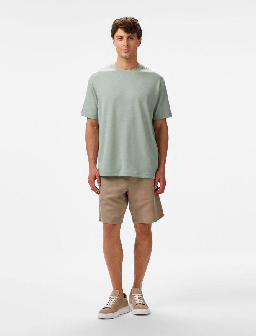 Nautica Erkek Yeşil Oversize Fit T-Shirt Nautica Erkek Yeşil Oversize Fit T-Shirt