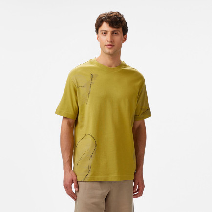 Nautica Erkek Yeşil Regular Fit Baskılı T-Shirt Nautica Erkek Yeşil Regular Fit Baskılı T-Shirt