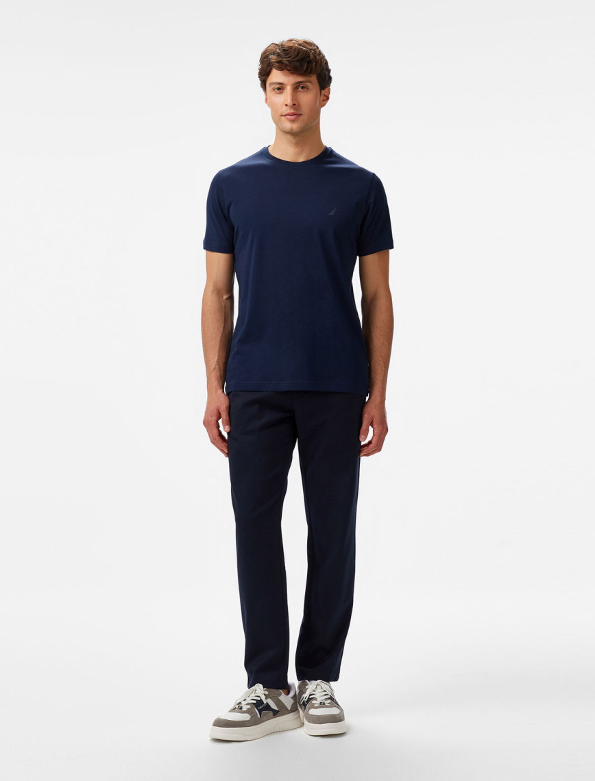 Nautica Erkek Lacivert Regular Fit Baskılı T-Shirt Nautica Erkek Lacivert Regular Fit Baskılı T-Shirt