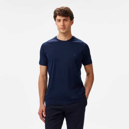 Nautica Erkek Lacivert Regular Fit Baskılı T-Shirt Nautica Erkek Lacivert Regular Fit Baskılı T-Shirt