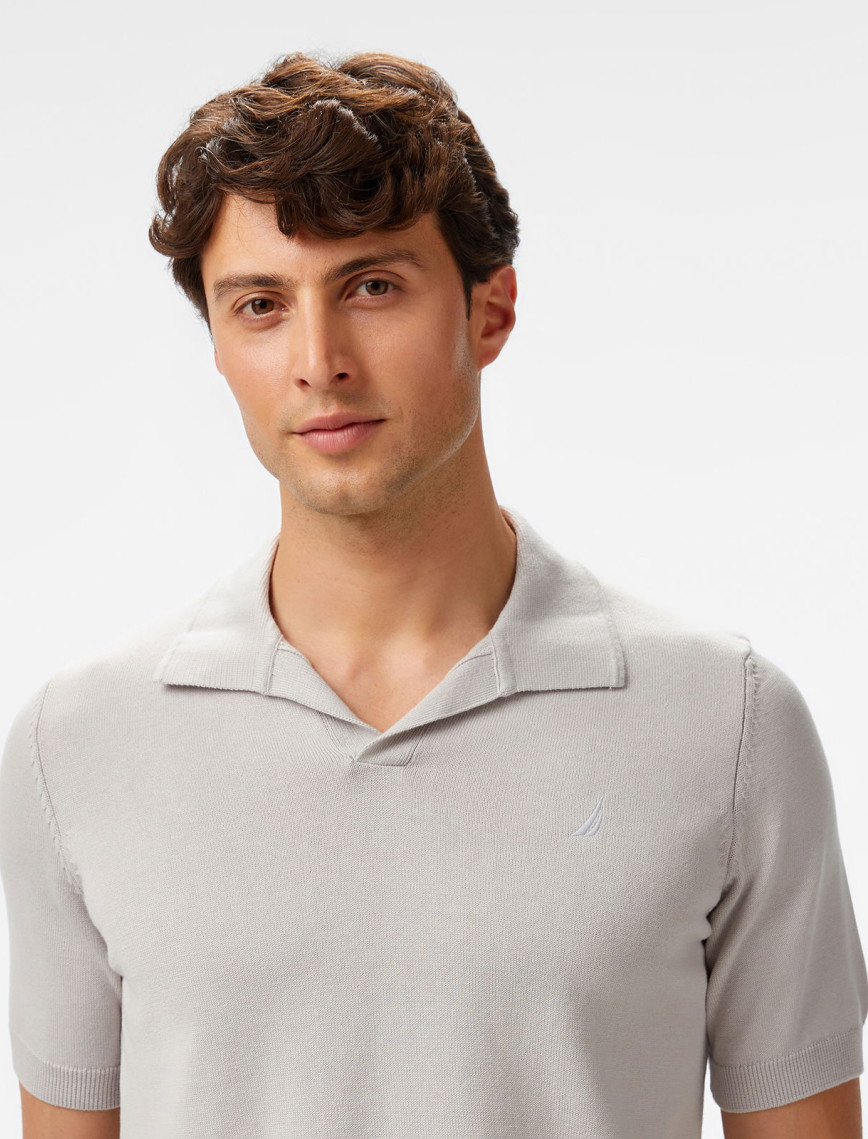 Nautica Erkek Gri Classic Fit Triko Nautica Erkek Gri Classic Fit Triko