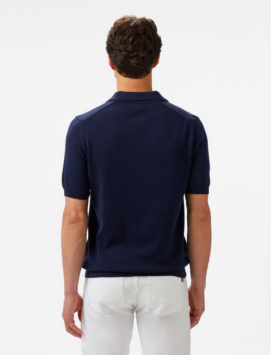 Nautica Erkek Lacivert Classic Fit Triko