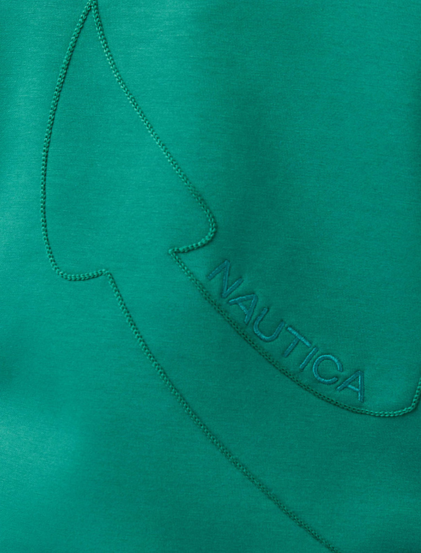 Nautica Erkek Yeşil Regular Fit Sweatshirt