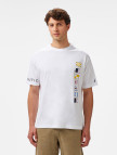Nautica Erkek Beyaz Oversize Fit Baskılı T-Shirt Nautica Erkek Beyaz Oversize Fit Baskılı T-Shirt