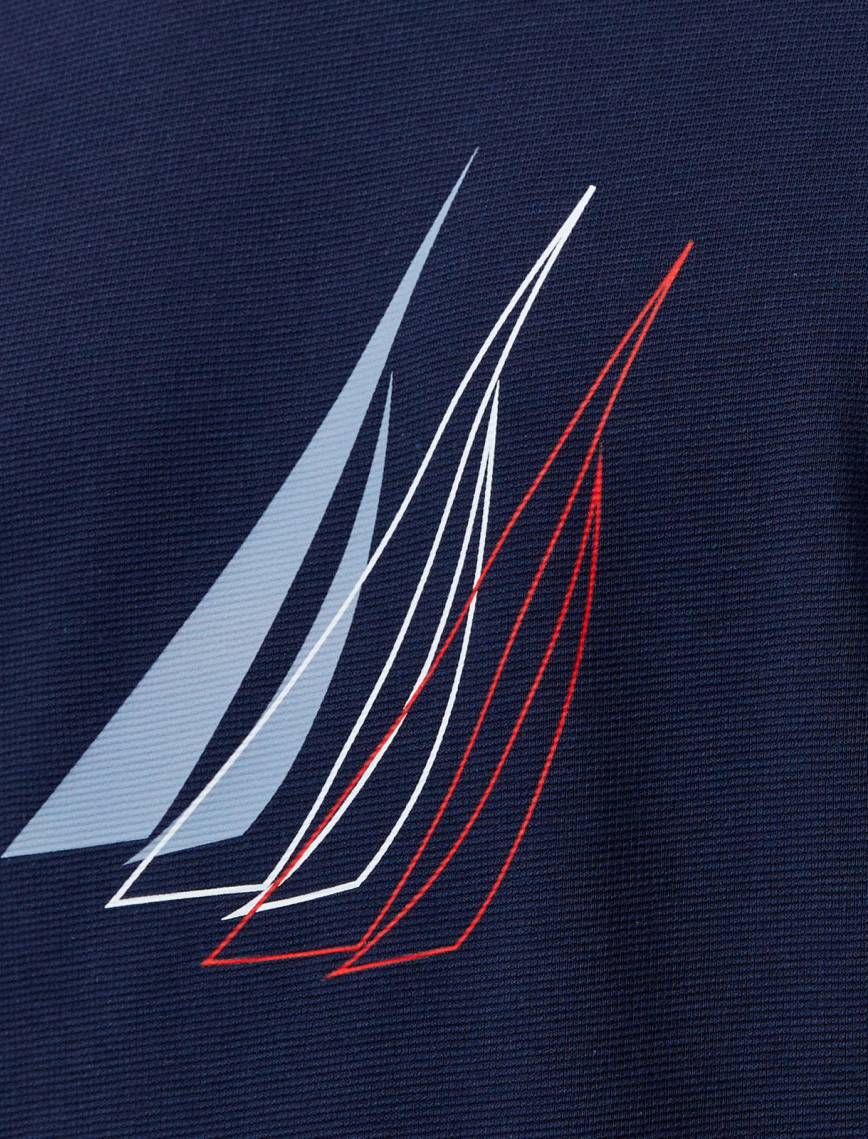 Nautica Erkek Lacivert Regular Fit Baskılı T-Shirt Nautica Erkek Lacivert Regular Fit Baskılı T-Shirt
