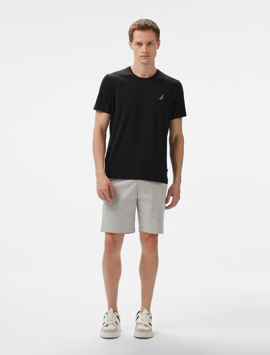 Nautica Erkek Siyah Regular Fit T-Shirt Nautica Erkek Siyah Regular Fit T-Shirt