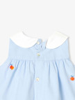 Jacadi Paris Yenidoğan Kız Bebek Motifli Poplin Elbise Jacadi Paris Yenidoğan Kız Bebek Motifli Poplin Elbise