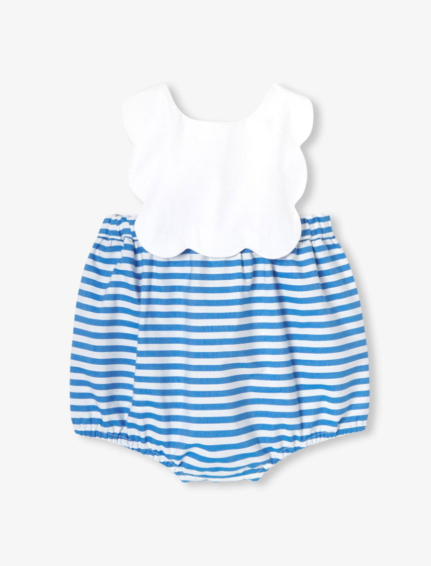 Jacadi Paris Yenidoğan Kız Bebek Taraklı Poplin Kısa Tulum Jacadi Paris Yenidoğan Kız Bebek Taraklı Poplin Kısa Tulum