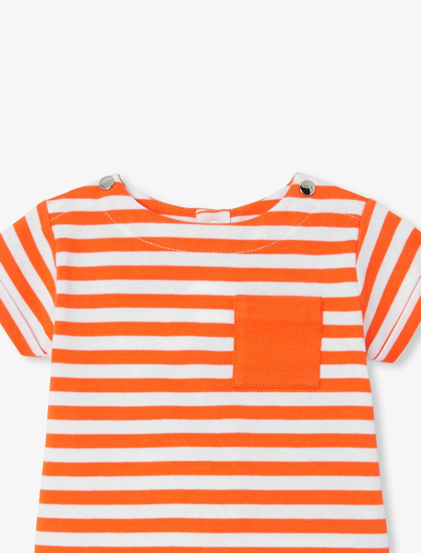 Jacadi Paris Yenidoğan Erkek Bebek Breton Şortlu İkili Set Jacadi Paris Yenidoğan Erkek Bebek Breton Şortlu İkili Set