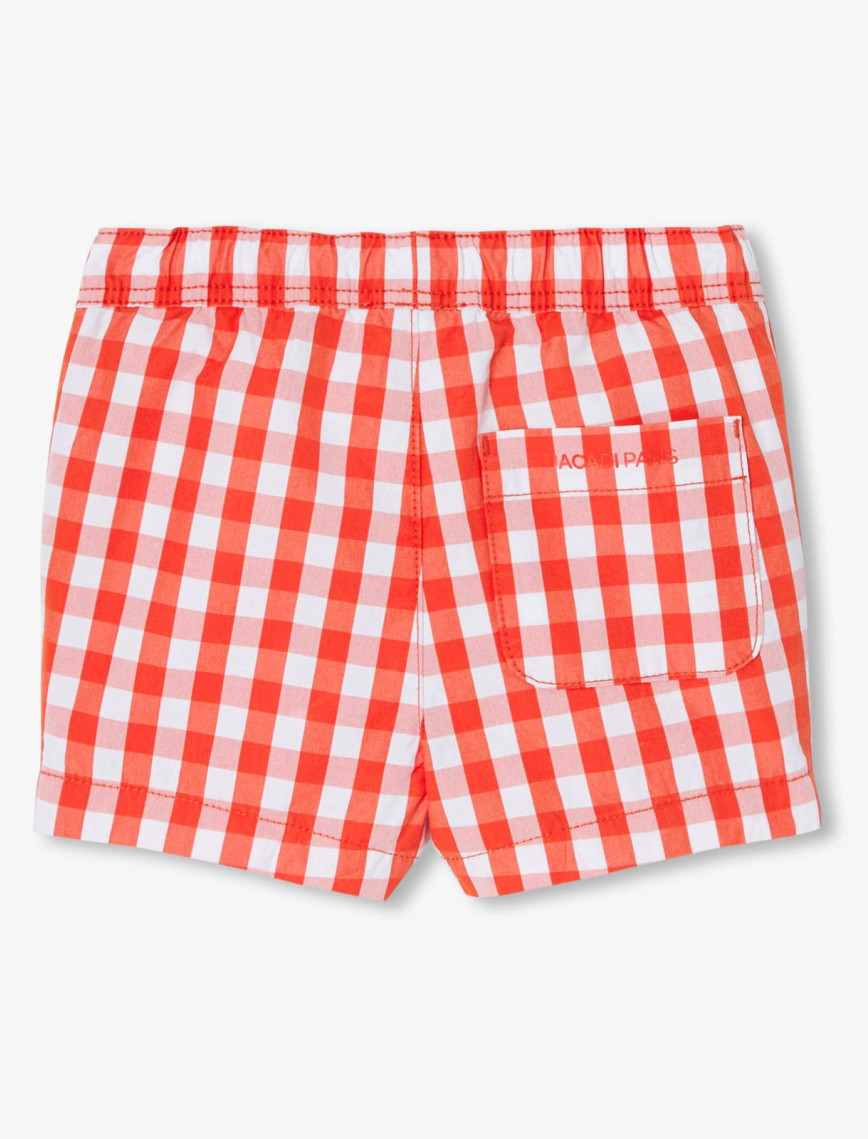 Jacadi Paris Erkek Bebek Lastikli Bel Kareli Şort Jacadi Paris Erkek Bebek Lastikli Bel Kareli Şort