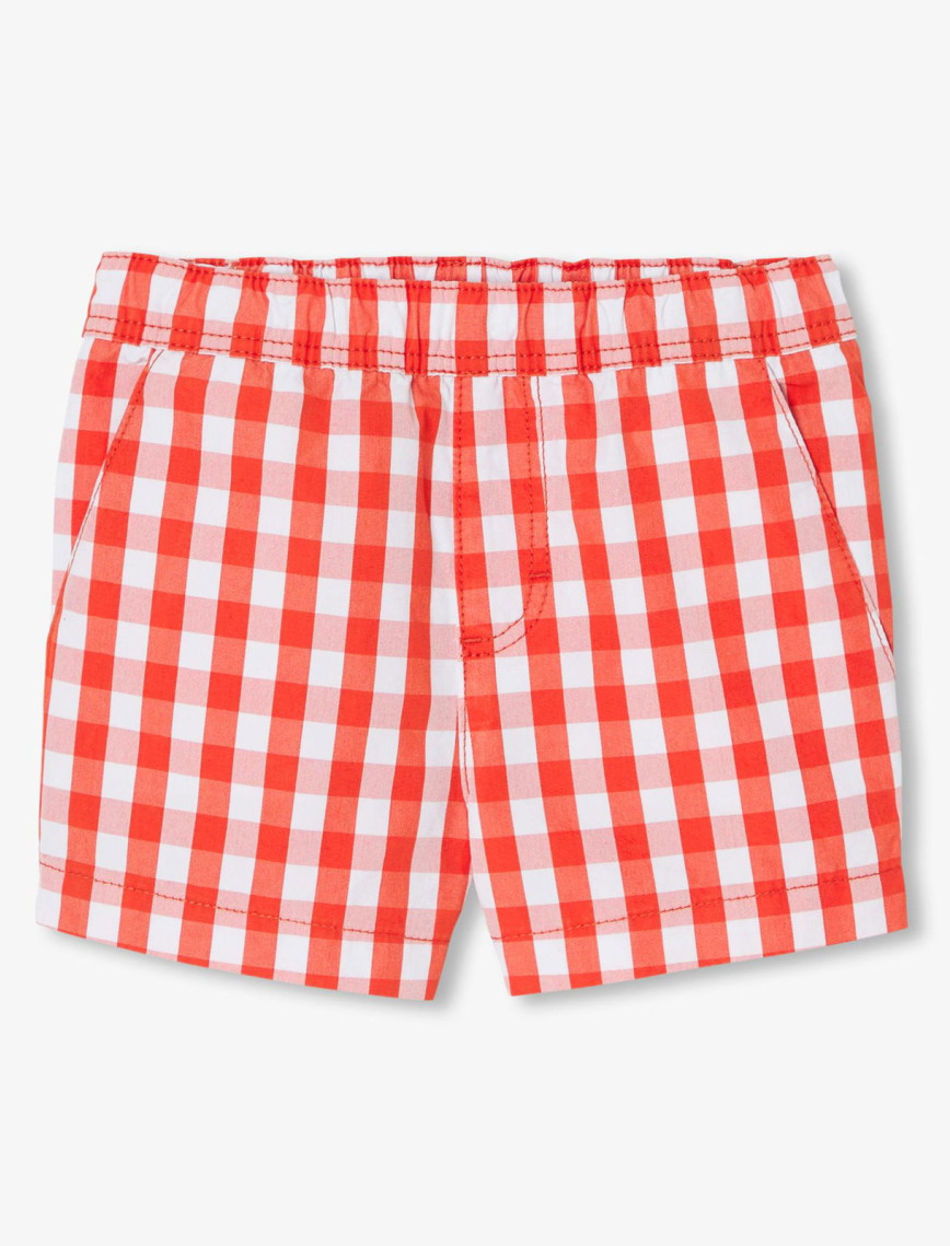 Jacadi Paris Erkek Bebek Lastikli Bel Kareli Şort Jacadi Paris Erkek Bebek Lastikli Bel Kareli Şort