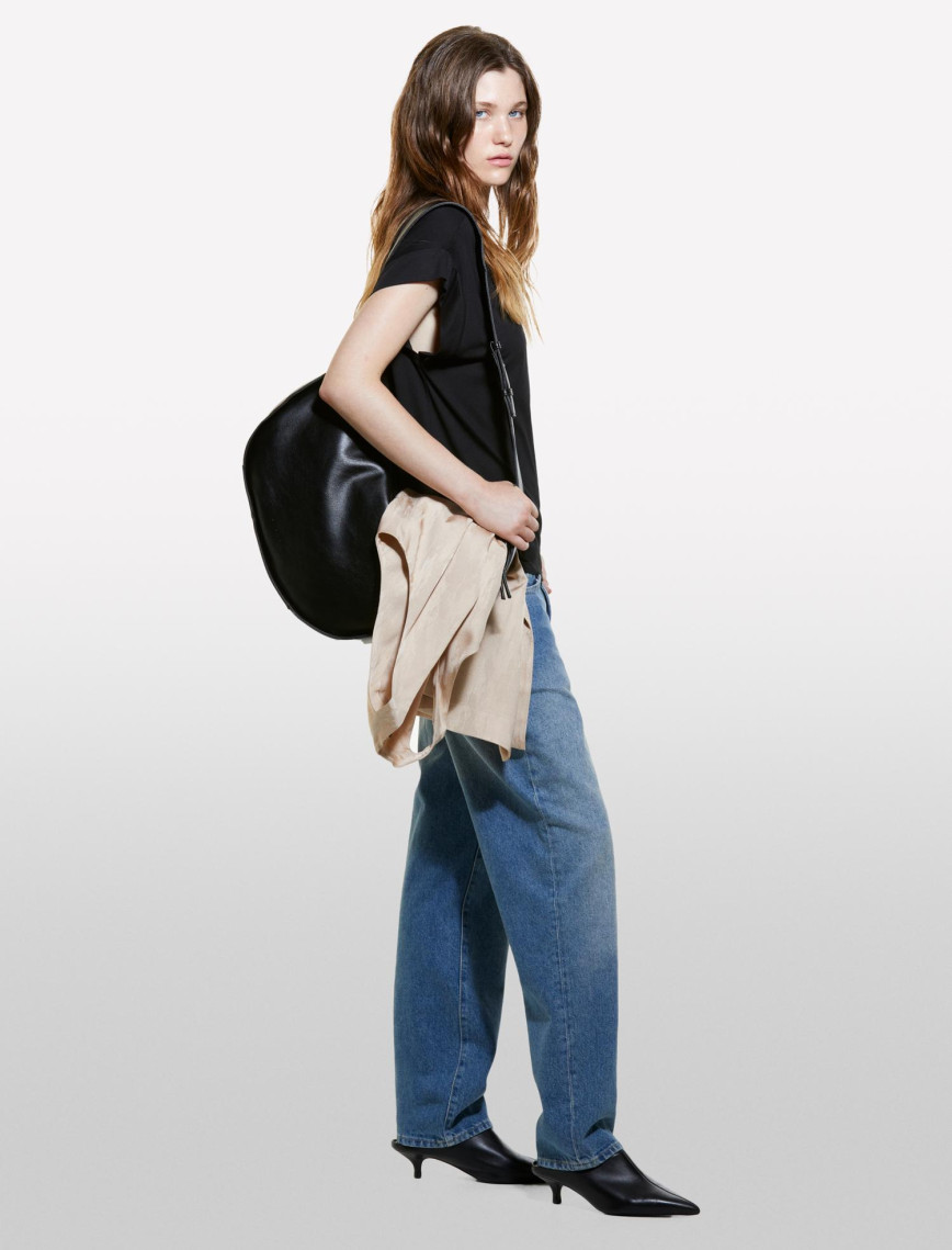 Kadın Modal Karışımlı Kimono Kollu T-Shirt