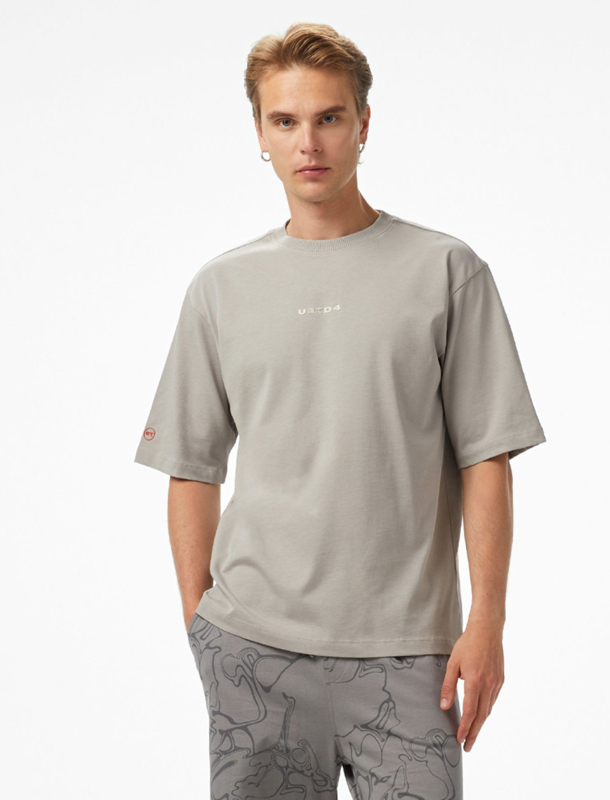 UNITED4 Comfort Erkek Siyah T-Shirt UNITED4 Comfort Erkek Siyah T-Shirt