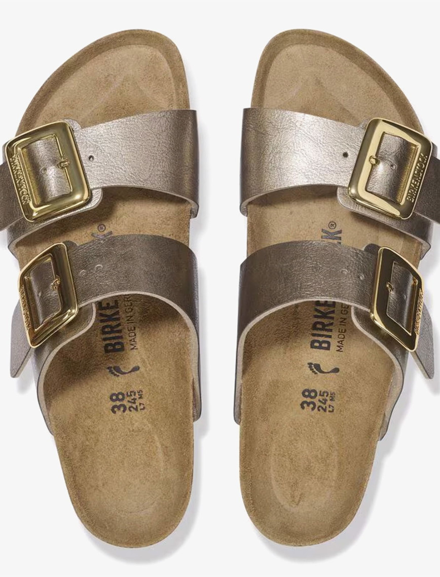 Birkenstock Sydney Cushion Buckle Bf Graceful Kadın Bej Terlik