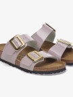 Birkenstock Sydney Cushion Buckle Bf Patent Kadın Mor Terlik Birkenstock Sydney Cushion Buckle Bf Patent Kadın Mor Terlik