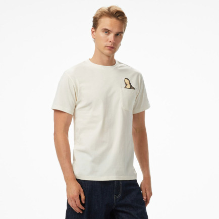 Ripndip Nermalisa Pocket Erkek Beyaz T-Shirt Ripndip Nermalisa Pocket Erkek Beyaz T-Shirt