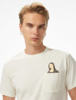 Ripndip Nermalisa Pocket Erkek Beyaz T-Shirt Ripndip Nermalisa Pocket Erkek Beyaz T-Shirt