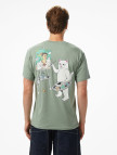 Ripndip Art Club Erkek Yeşil T-Shirt Ripndip Art Club Erkek Yeşil T-Shirt