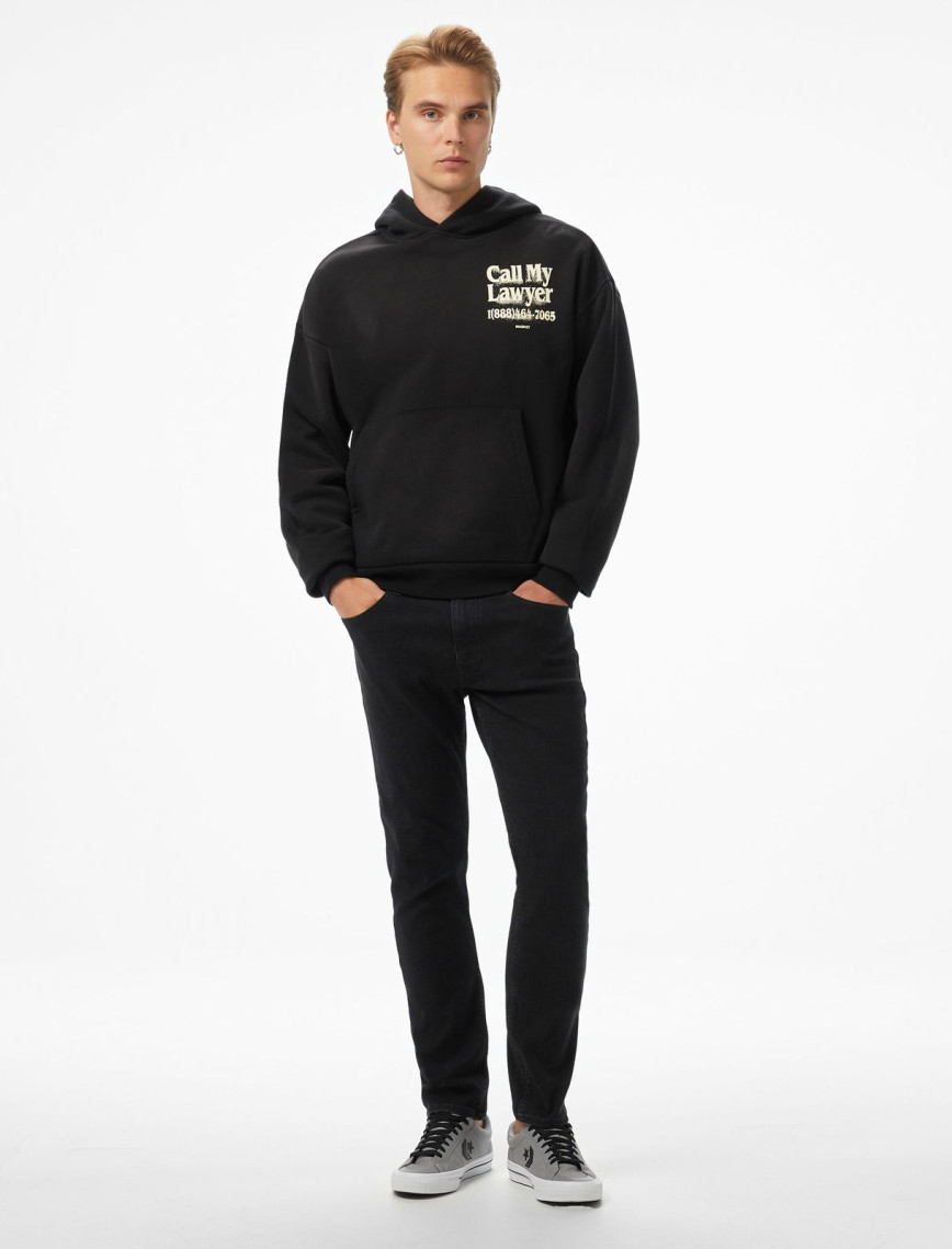 The Market 'Call My Lawyer' Erkek Siyah Sweatshirt The Market 'Call My Lawyer' Erkek Siyah Sweatshirt