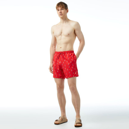 Nautica Erkek Kırmızı Baskılı Mayo Şort Nautica Erkek Kırmızı Baskılı Mayo Şort