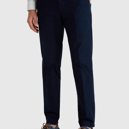 Erkek Lacivert %100 Koton Paraşüt Kumaş Slim Fit Chino Pantolon Erkek Lacivert %100 Koton Paraşüt Kumaş Slim Fit Chino Pantolon