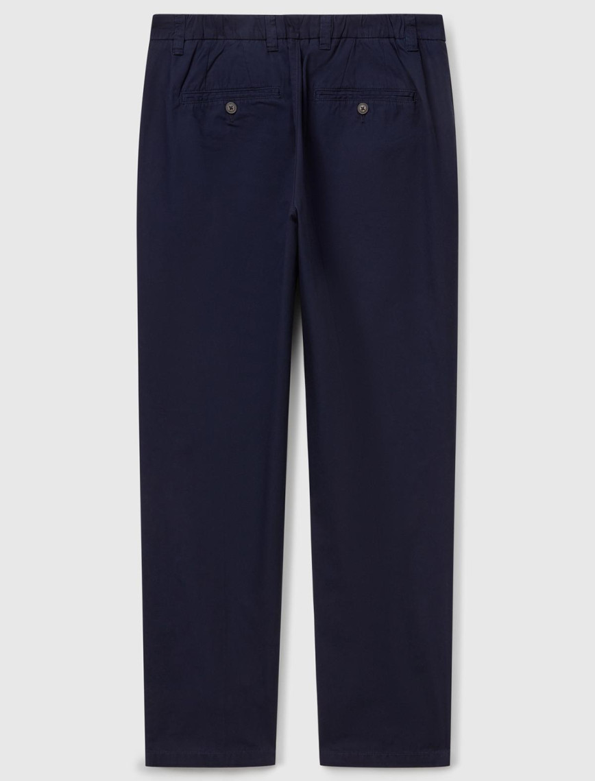 Erkek Lacivert %100 Koton Paraşüt Kumaş Slim Fit Chino Pantolon Erkek Lacivert %100 Koton Paraşüt Kumaş Slim Fit Chino Pantolon