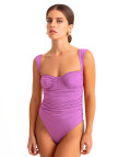 MOVOM PIXIE RUCHED UNDERWIRE MAYO KADIN PEMBE