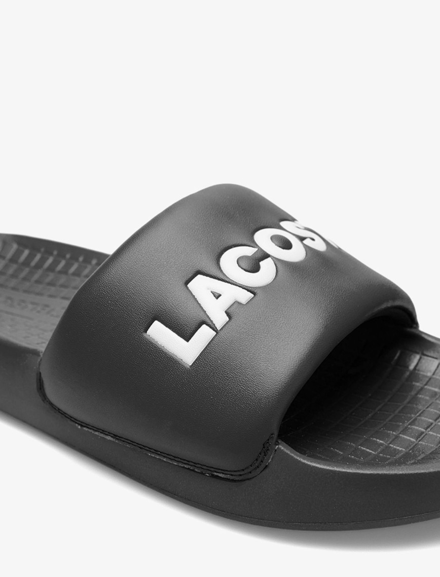 Lacoste Serve Slide 1.0 Erkek Siyah Terlik Lacoste Serve Slide 1.0 Erkek Siyah Terlik