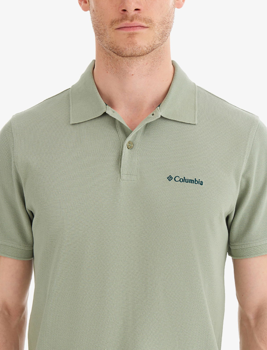 Columbia Cascade Range Solid Erkek Yeşil Polo Columbia Cascade Range Solid Erkek Yeşil Polo
