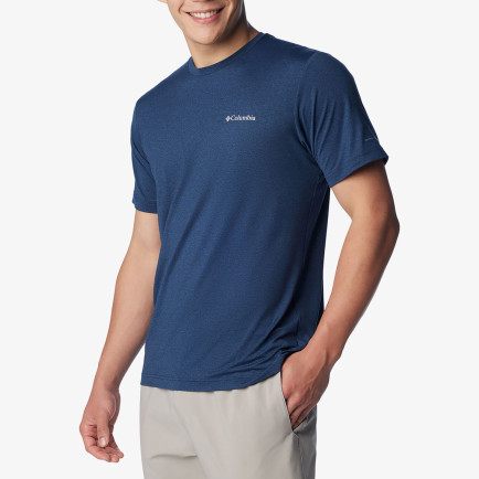 Columbia Tech Trail Crew Neck Erkek Lacivert T-Shirt Columbia Tech Trail Crew Neck Erkek Lacivert T-Shirt