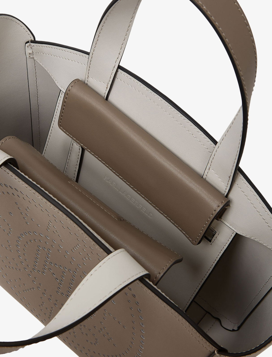 Karl Lagerfeld Kadın Gri Omuz Çantası Karl Lagerfeld Kadın Gri Omuz Çantası