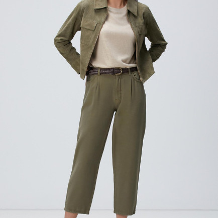 Network Kadın Haki Casual Pantolon Network Kadın Haki Casual Pantolon