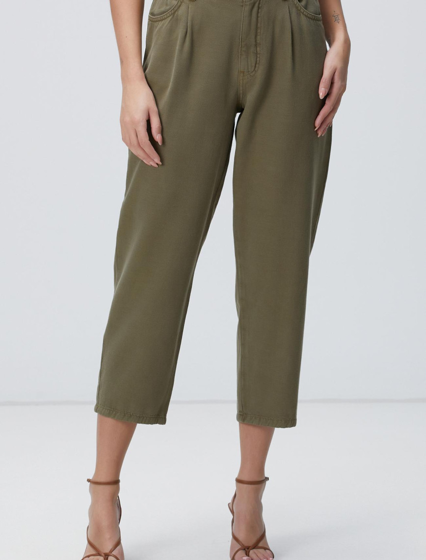 Network Kadın Haki Casual Pantolon Network Kadın Haki Casual Pantolon