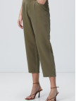 Network Kadın Haki Casual Pantolon Network Kadın Haki Casual Pantolon