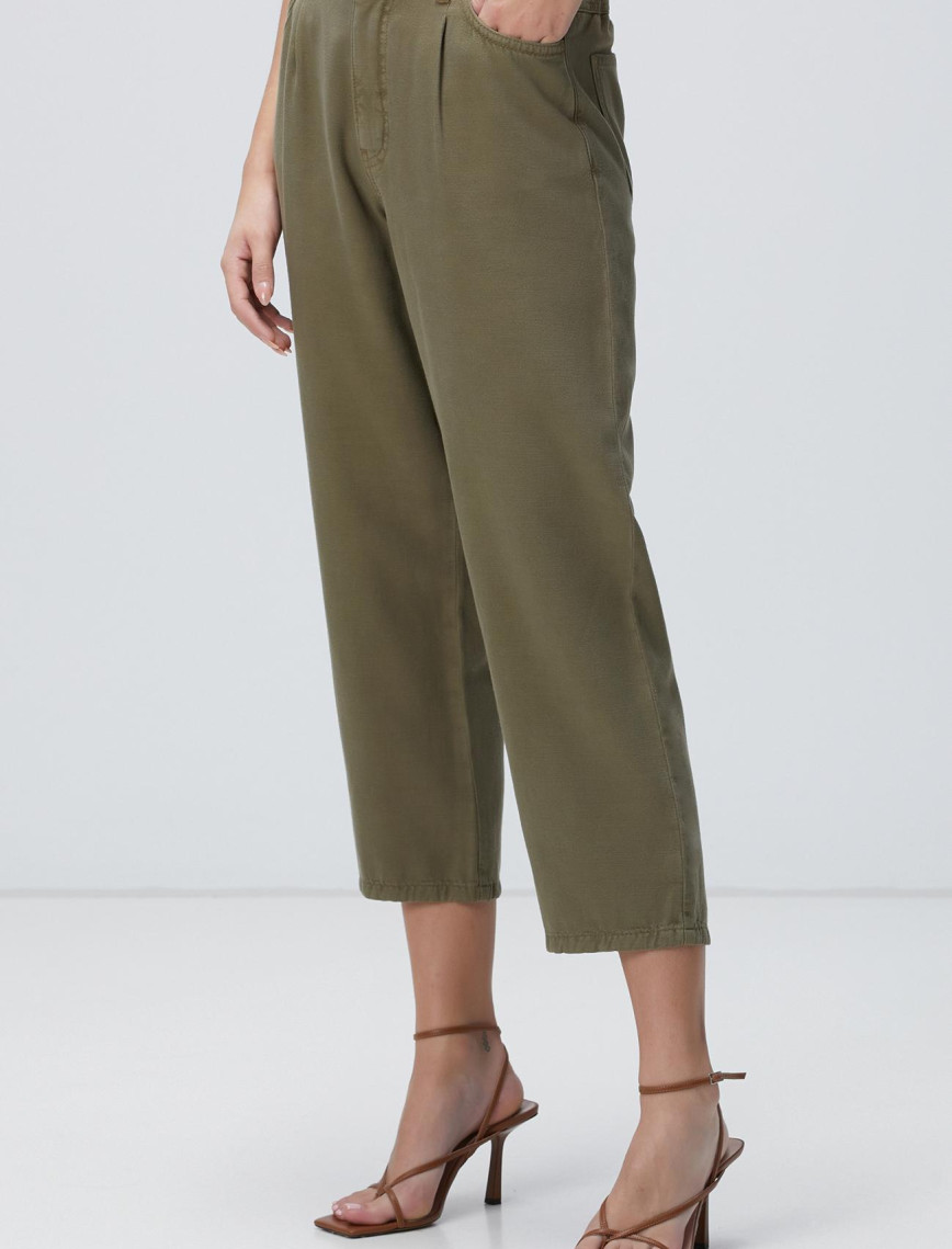 Network Kadın Haki Casual Pantolon Network Kadın Haki Casual Pantolon