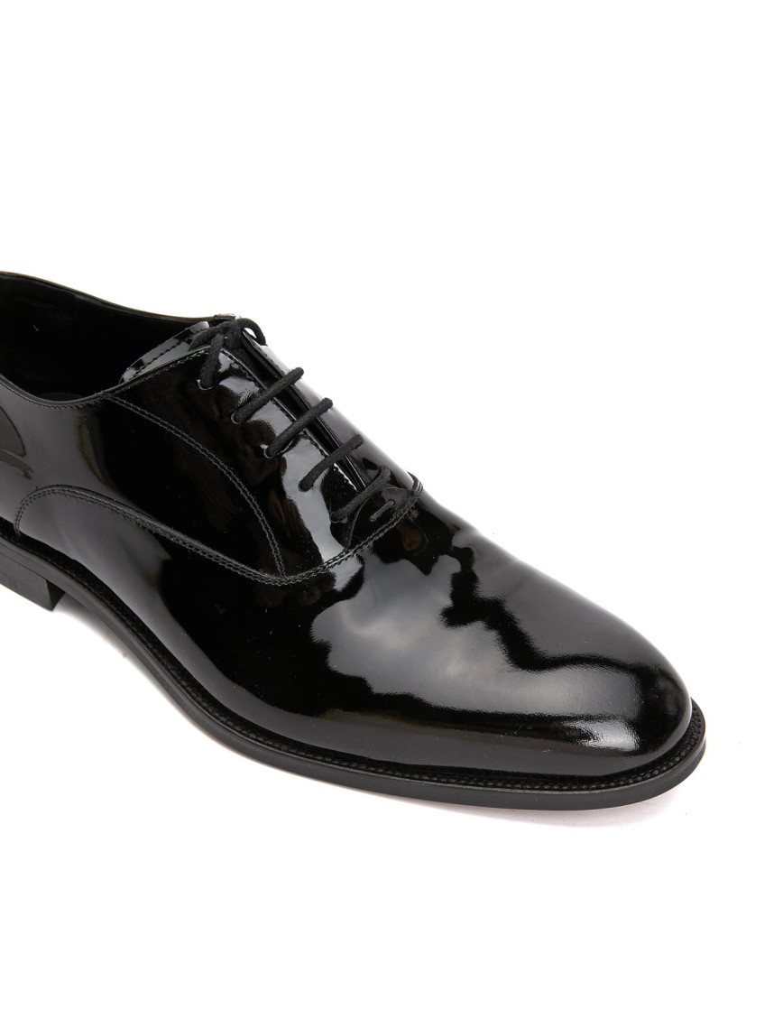 Network Erkek SiyahRugan Ayakkabı Network Erkek SiyahRugan Ayakkabı