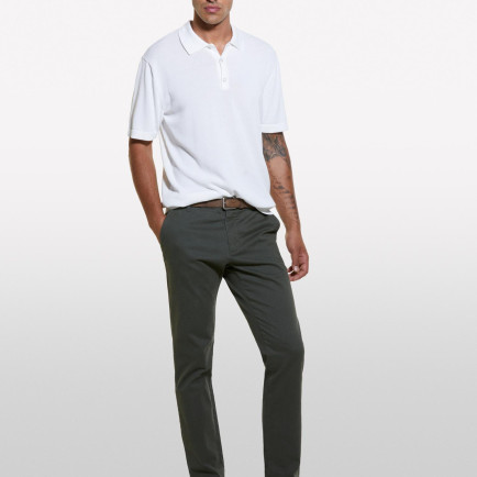 Erkek Krem Viskoz ve Pamuk Karışımlı Kısa Kollu Polo Yaka T-Shirt Erkek Krem Viskoz ve Pamuk Karışımlı Kısa Kollu Polo Yaka T-Shirt