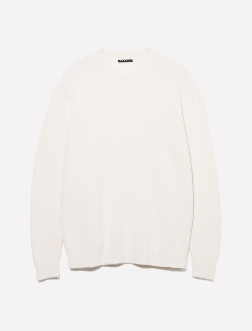 Erkek Krem Yün Karışımlı Normal Kesim Bisiklet Yaka Kazak Erkek Krem Yün Karışımlı Normal Kesim Bisiklet Yaka Kazak