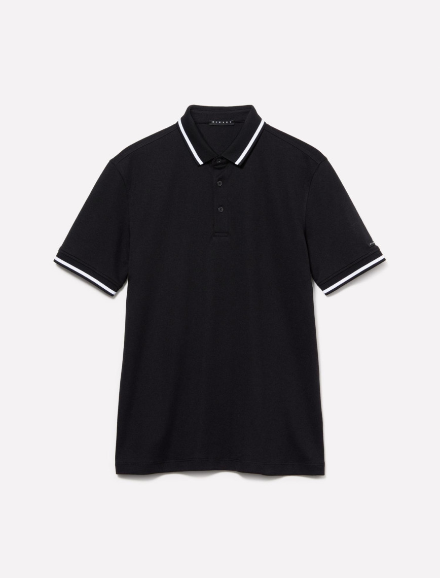 Erkek Antrasit Pamuk Karışımlı Düğmeli Kısa Kollu Polo Yaka T-Shirt Erkek Antrasit Pamuk Karışımlı Düğmeli Kısa Kollu Polo Yaka T-Shirt