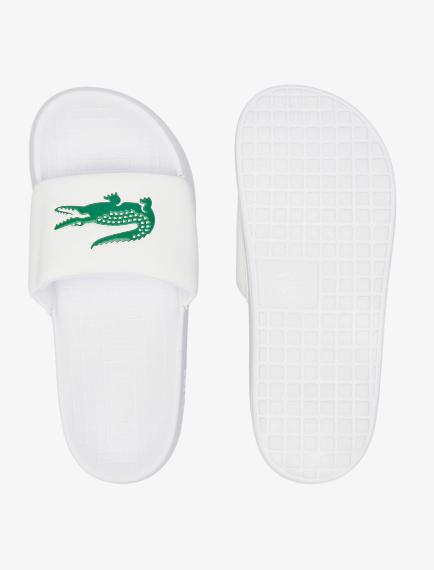 Lacoste Serve Slide Kadın Beyaz Terlik